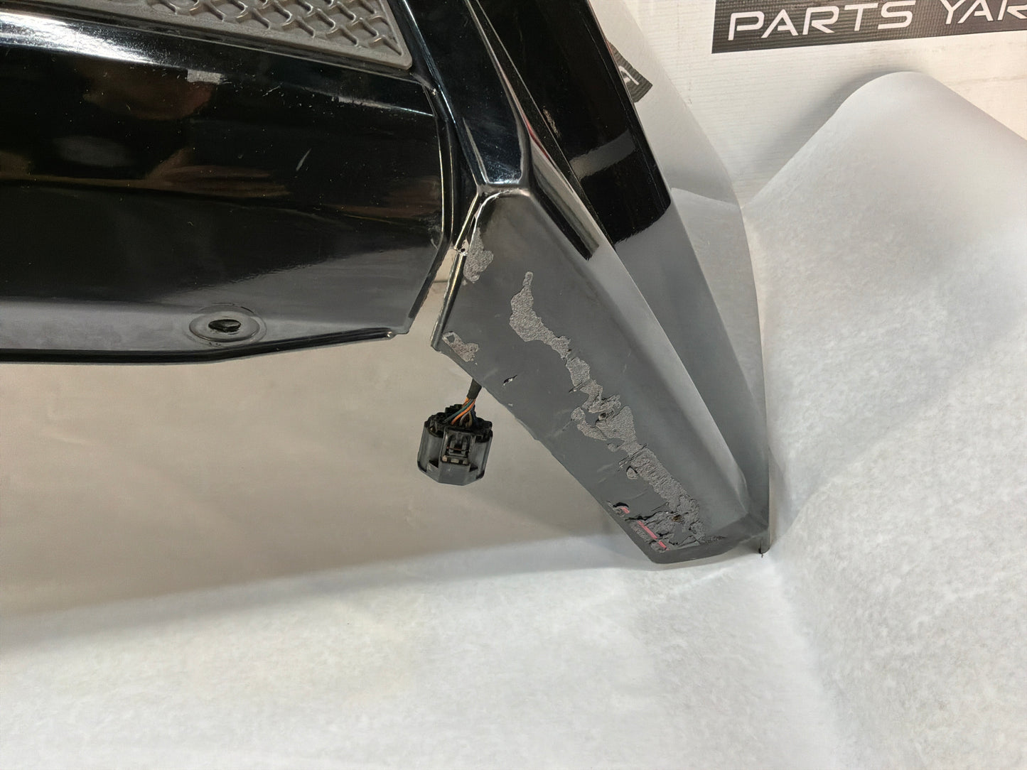 2011 Cadillac CTS-V Coupe Complete Rear Bumper Black OEM