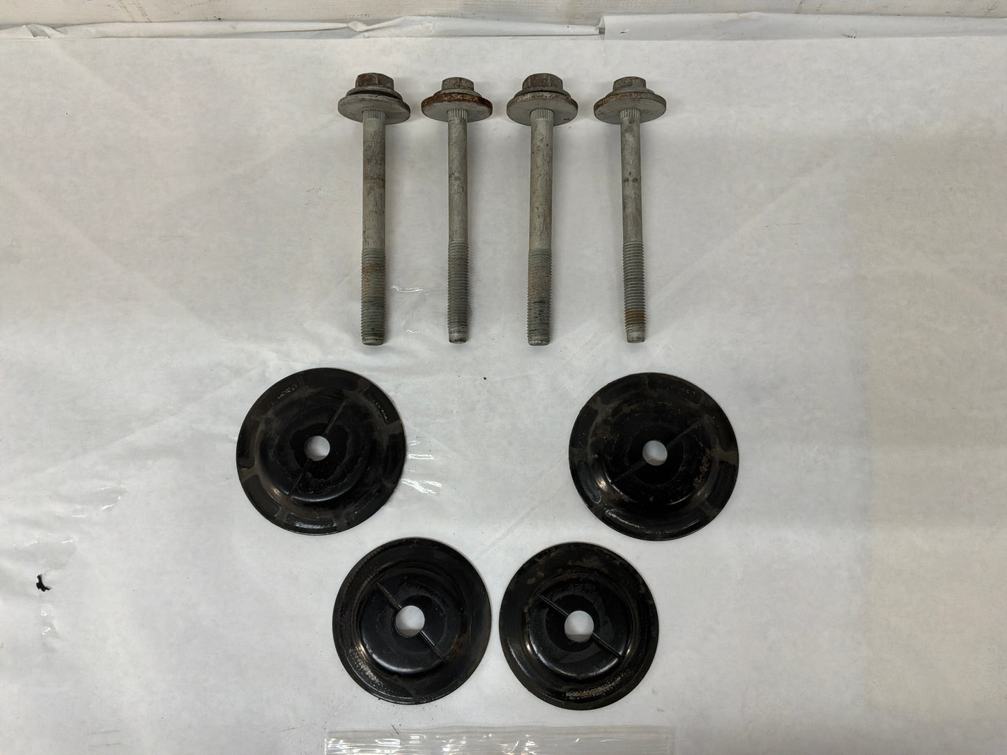 2011 Cadillac CTS-V Rear Suspension Cradle K Member Hardware Bolts Washers OEM