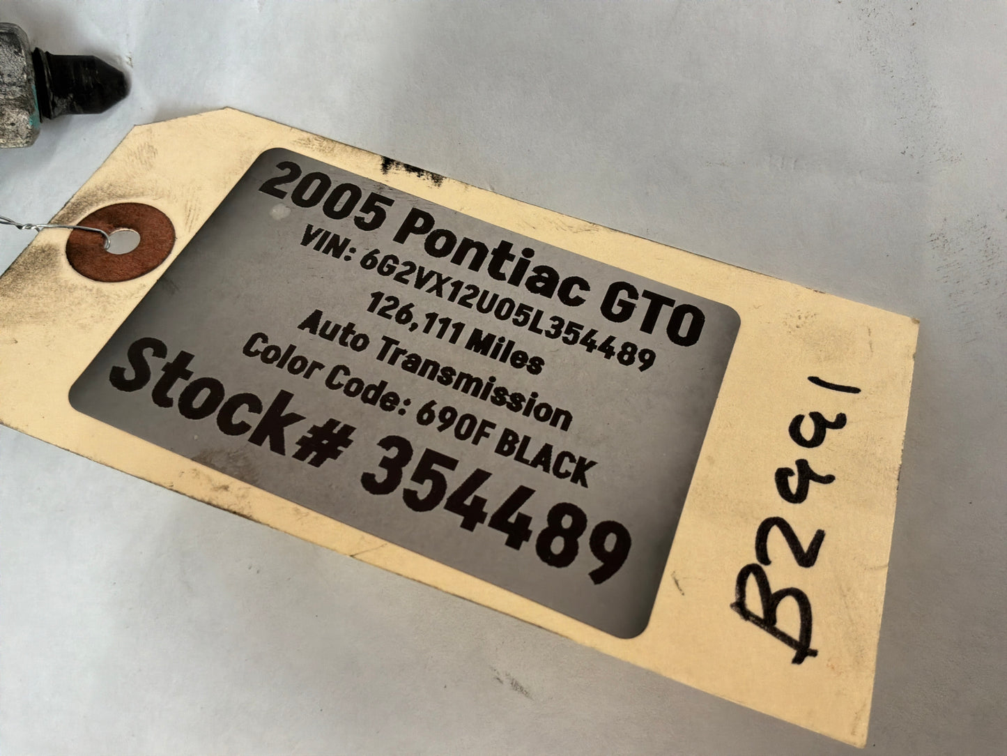 2005 Pontiac GTO Engine Motor Mounts OEM