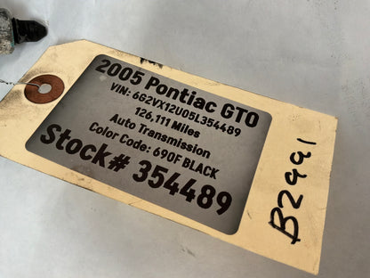 2005 Pontiac GTO Engine Motor Mounts OEM