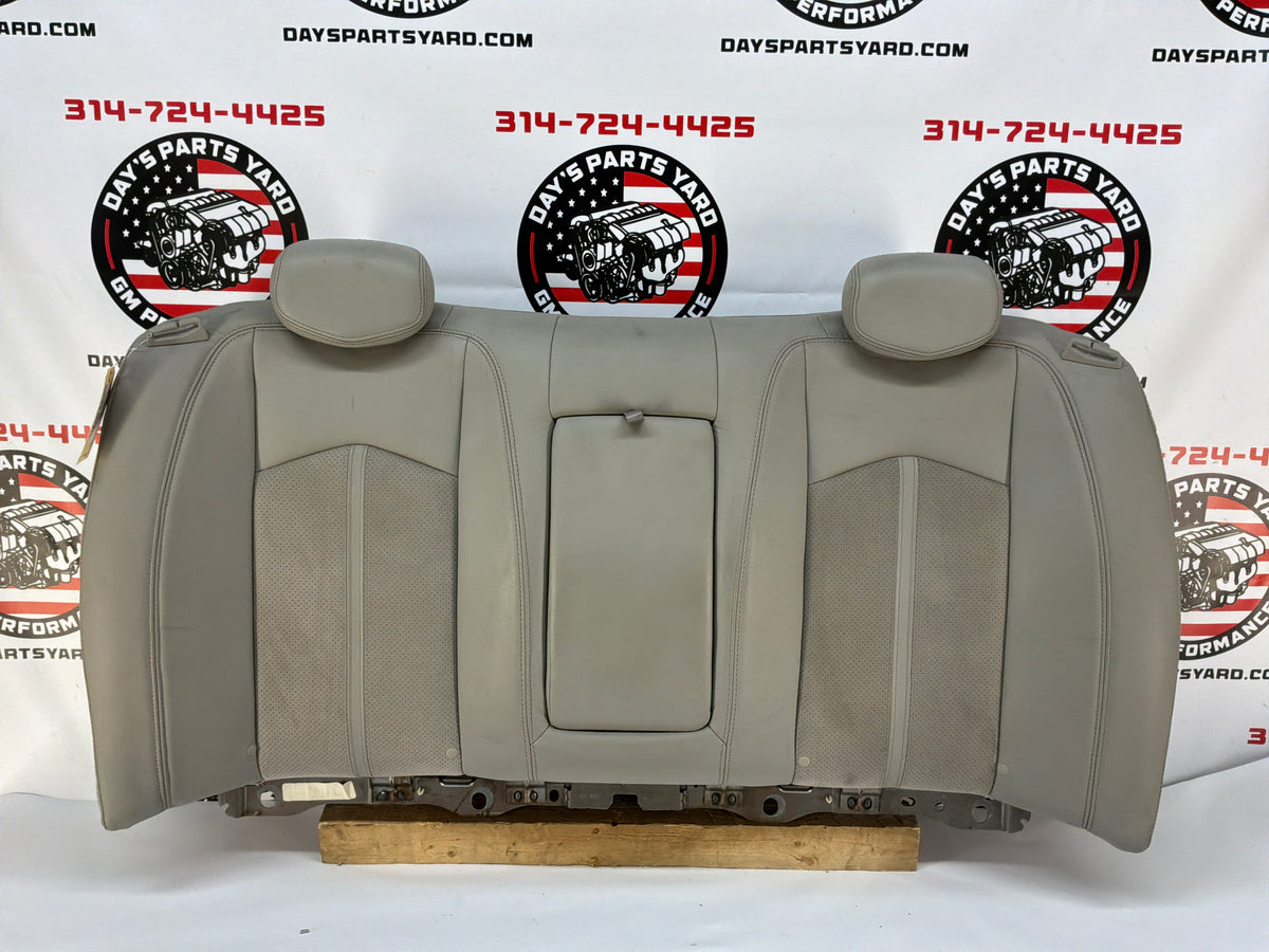 2009 Cadillac CTS-V Seats Fronts and Rears Leather and Suede OEM Titanium