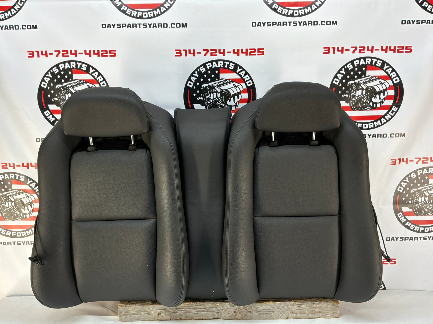 2005 Pontiac GTO Black Leather Front and Rear Seats Set OEM