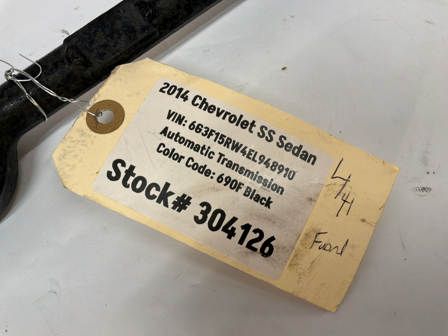 2017 Chevy SS Sedan LH Driver Front Suspension Lower Rearward Control Arm OEM
