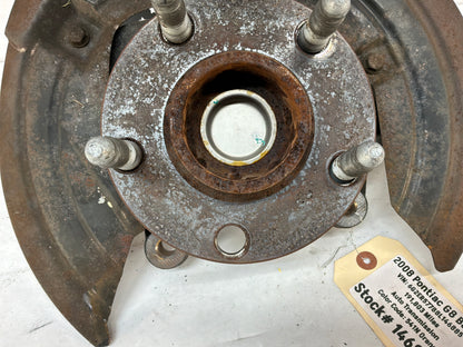 2008 Pontiac G8 Base LH Driver Front Suspension Spindle Knuckle Hub Assembly OEM