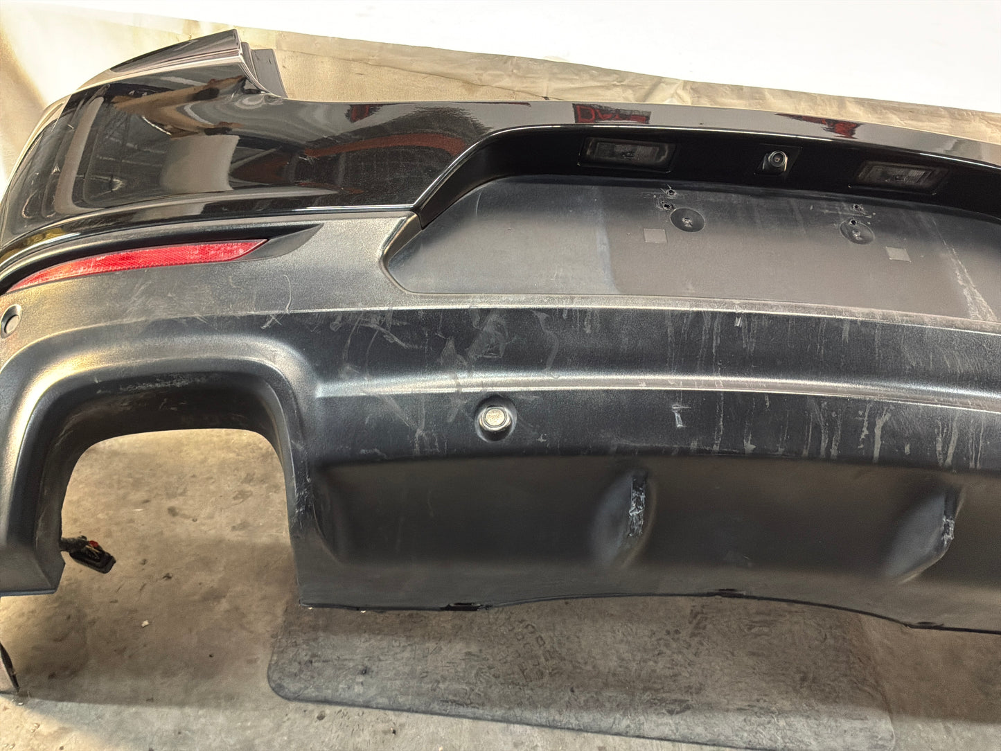 2014 Chevy SS Sedan Rear Bumper Cover Black OEM - Day's Parts Yard