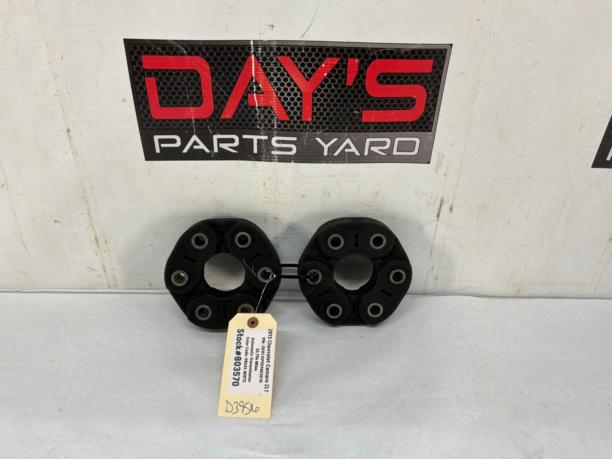 Driveshaft couplers - Day's Parts Yard