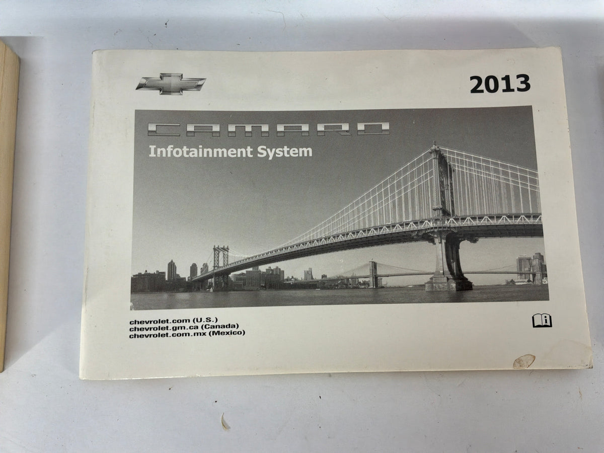 2013 Chevy Camaro ZL1 Owners Manual Book Booklet OEM