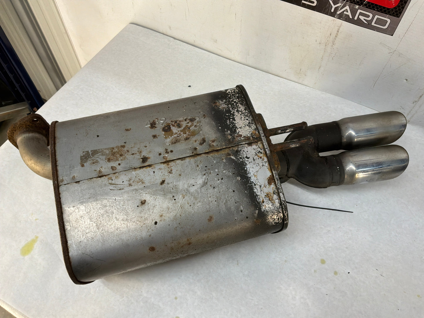 2008 Pontiac G8 GT Factory OEM Exhaust Mufflers Dual Tip OEM