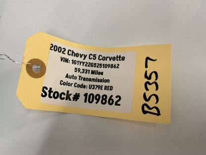 2002 Chevy C5 Corvette Dual Zone Temperature HVAC Dash Climate Control Unit Switch Panel OEM