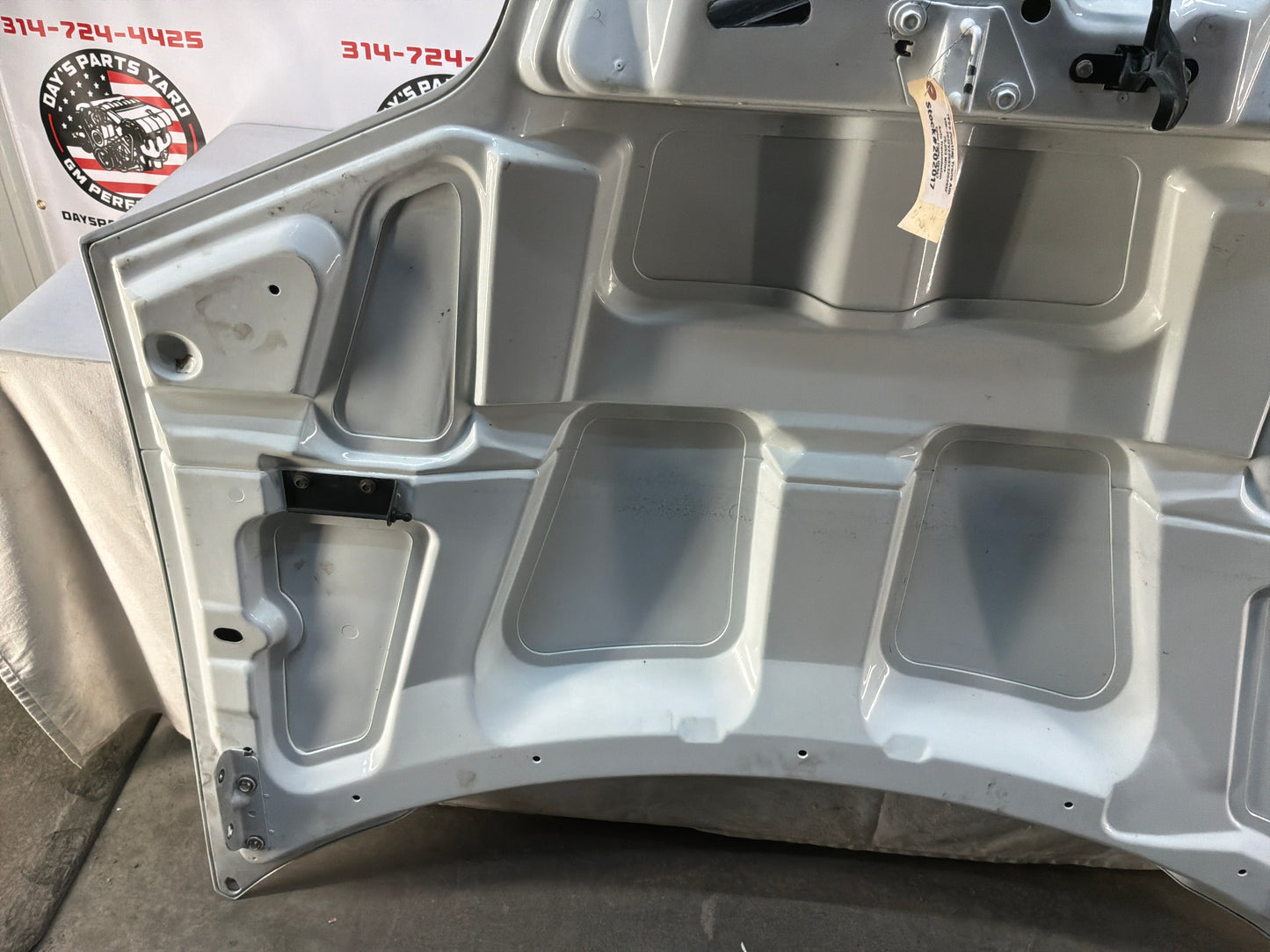1999 Pontiac Trans Am WS6 Ram Air Hood Assembly White OEM