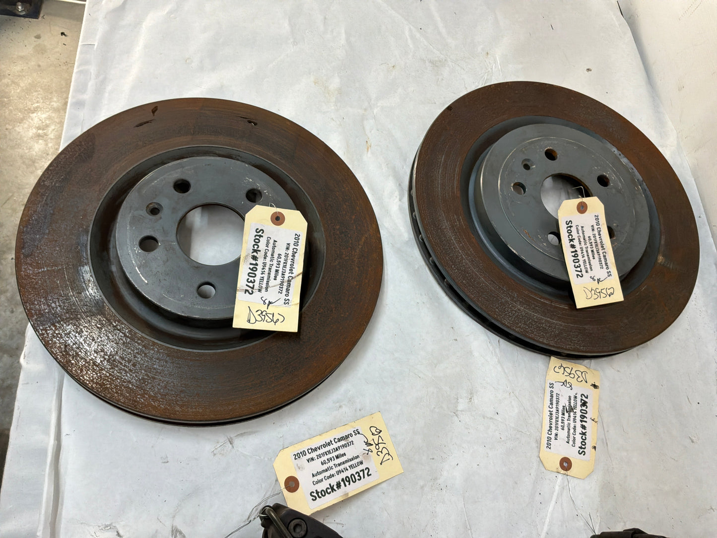 Front and rear brembo calipers and rotors - Day's Parts Yard