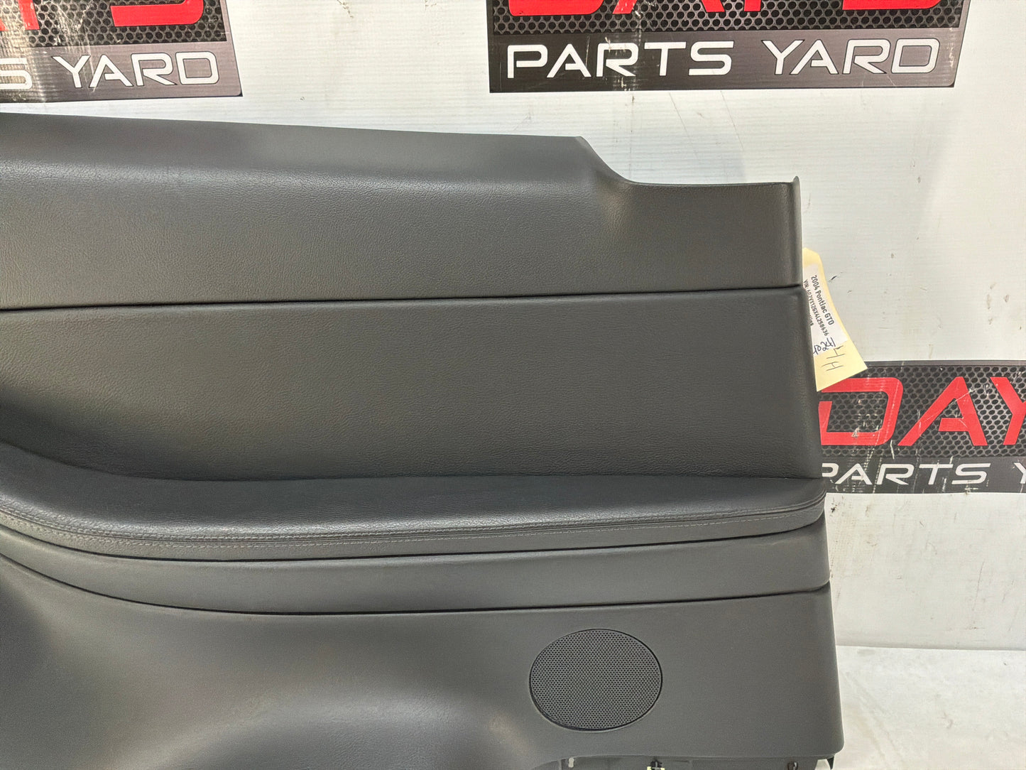 2004 Pontiac GTO LH Driver Rear Interior Quarter Door Panel Trim Black OEM