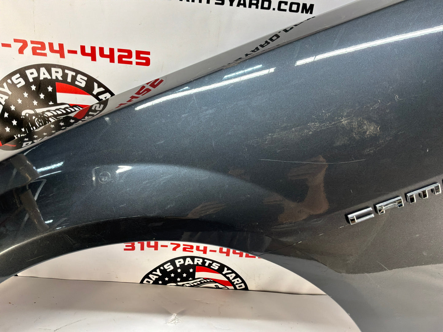 2011 Chevy Camaro SS LH Driver Front Fender Gray OEM