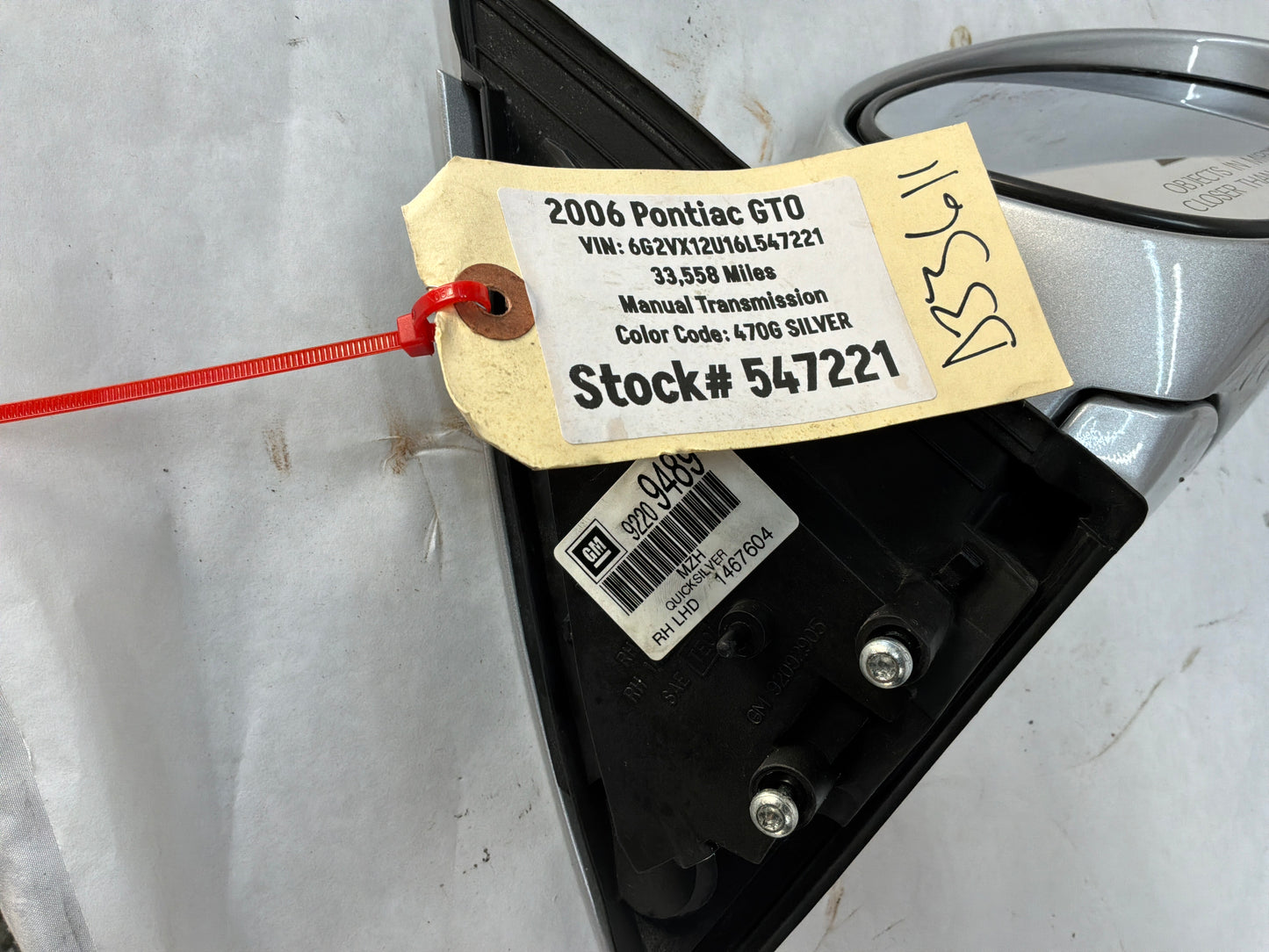 Mirror - Day's Parts Yard