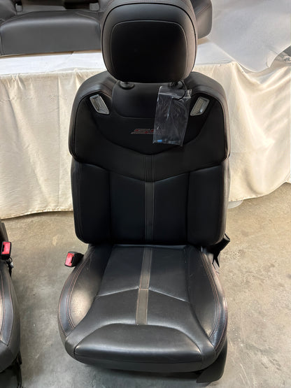 2017 Chevrolet SS Sedan Front and Rear Leather Seats OEM