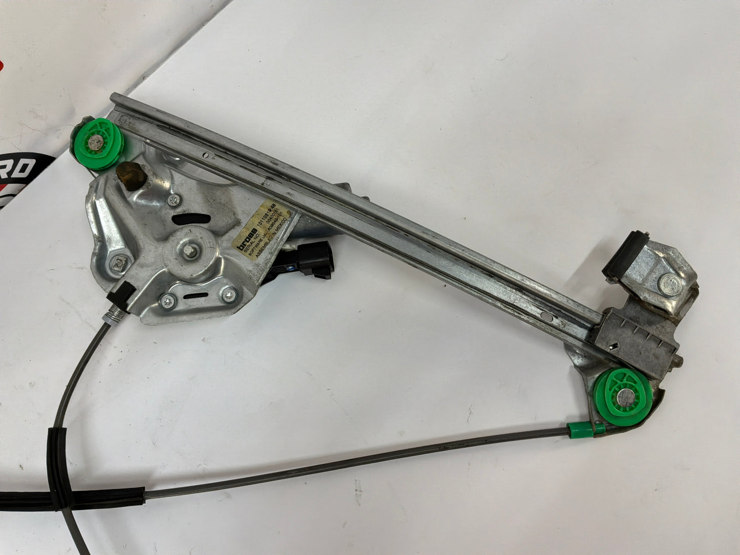 2006 Cadillac CTS-V RH Passenger Front Window Reg w/ Motor OEM