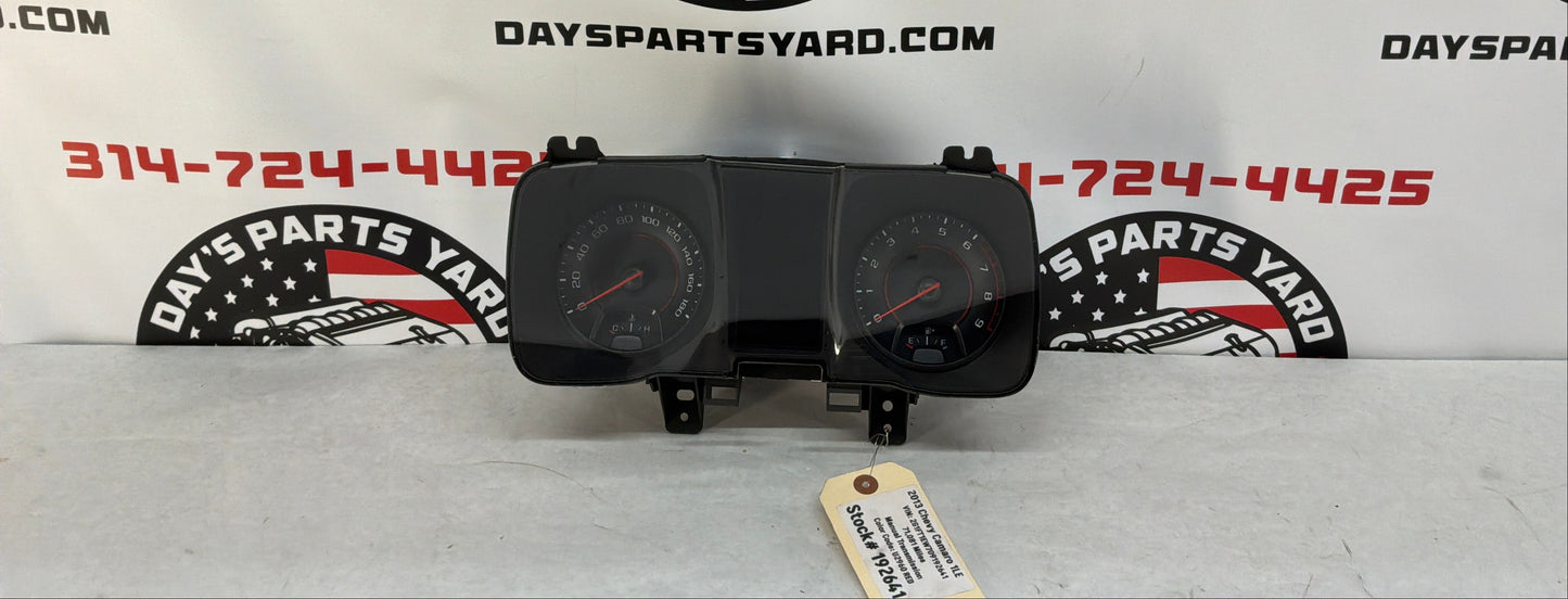 2013 Chevy Camaro 1LE Speedometer Instrument Gauge Cluster OEM