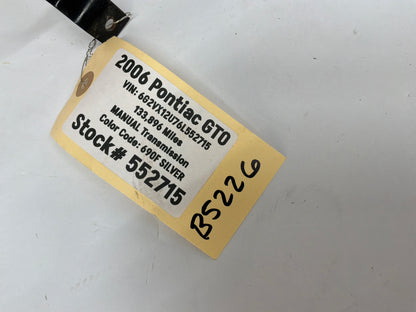 2006 Pontiac GTO Power Steering Cooler Cooling Line Pipe OEM