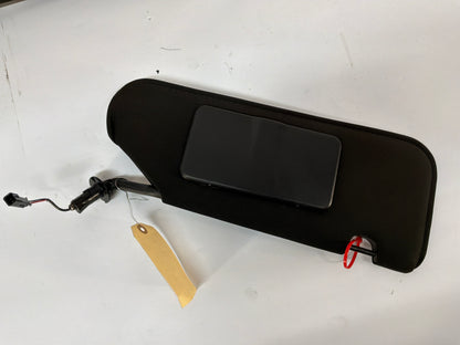 2007  Chevy C6 Corvette Convertible Sunvisors Sun Shades Visors Ebony Black OEM