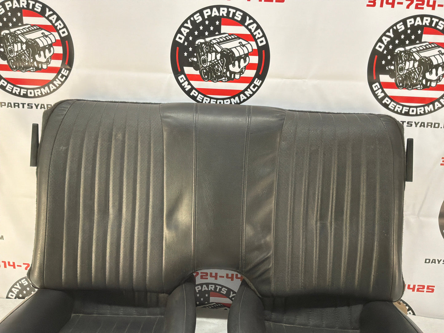 2002 Pontiac Trans Am WS6 Fronts and Rears Black Leather Seats OEM