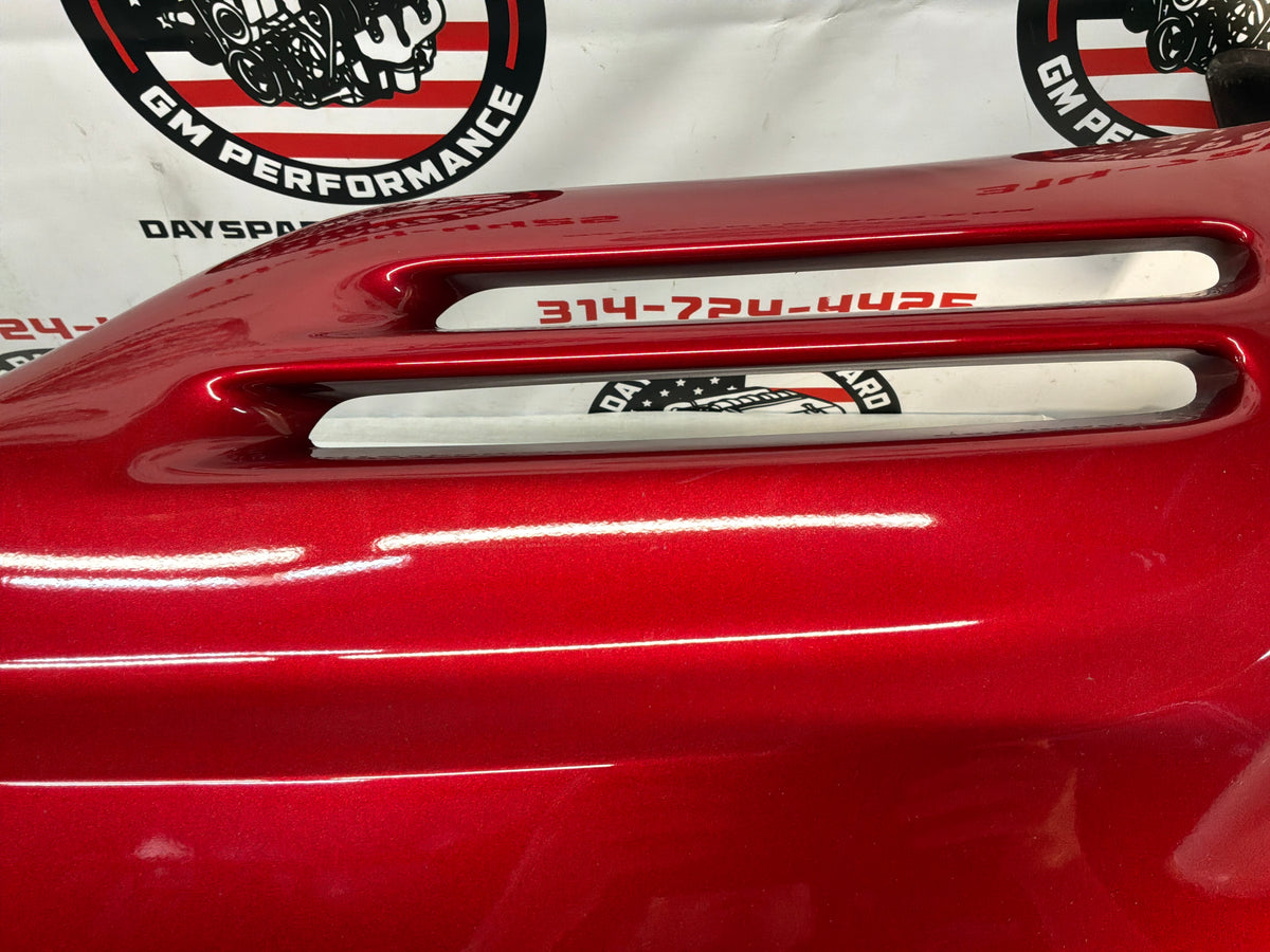 2002 Chevy C5 Corvette Rear Bumper Cover Red OEM
