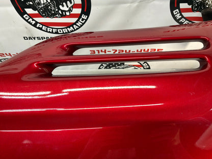 2002 Chevy C5 Corvette Rear Bumper Cover Red OEM