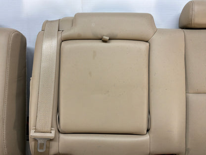 2012 Chevy Avalanche Rear Seats Leather Cashmere OEM