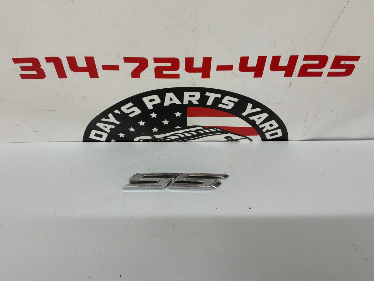 2014 Chevy SS Sedan SS Trunk Emblem Badge OEM