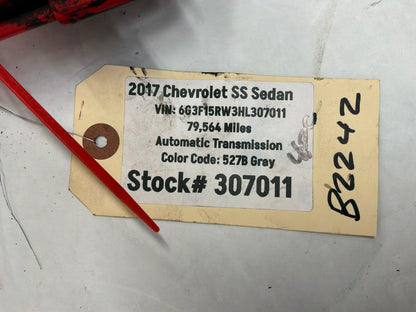 2017 Chevy SS Sedan Brembo Brake Calipers Front and Rear OEM