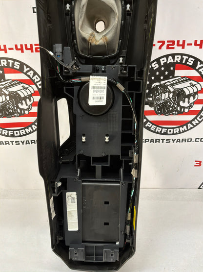 2014 Chevy Camaro SS Manual Transmission Center Console Armrest w/ Boot & Shifter Knob  OEM