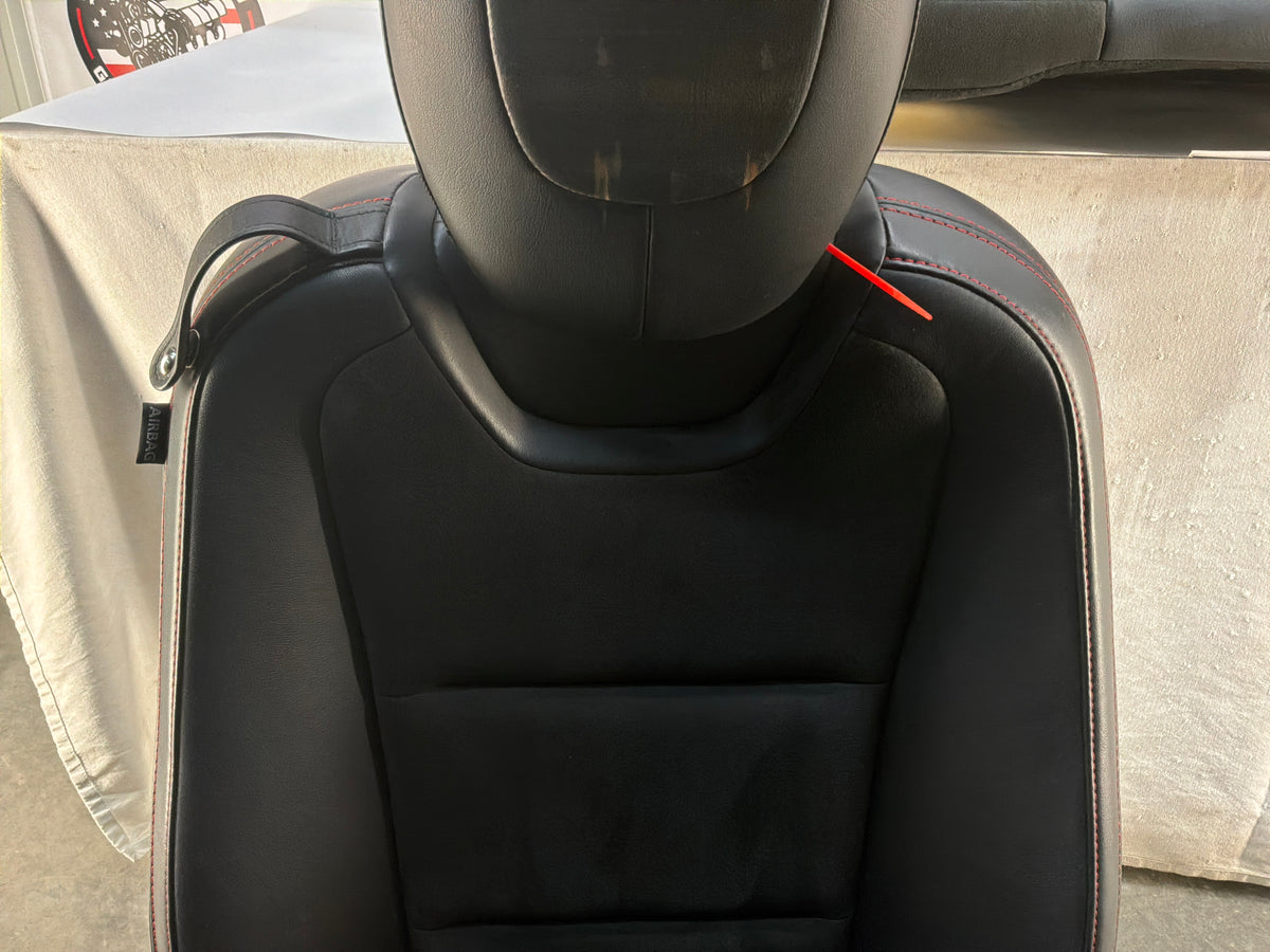 2013 Chevy Camaro ZL1 Seats Fronts & Rears Recaro Leather and Suede OEM