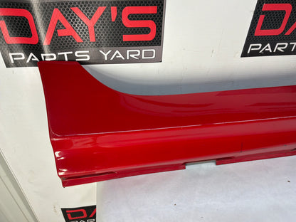 2015 Chevy SS Sedan RH Passenger Rocker Molding Side Skirt Panel Trim Red OEM