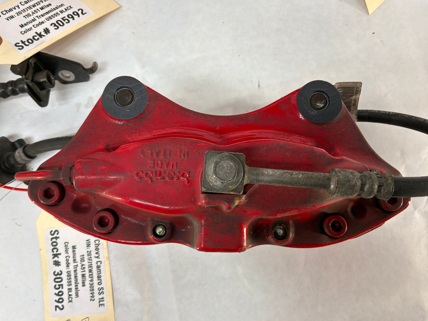 2015 Chevrolet Camaro SS 1LE Brembo Brake Calipers OEM