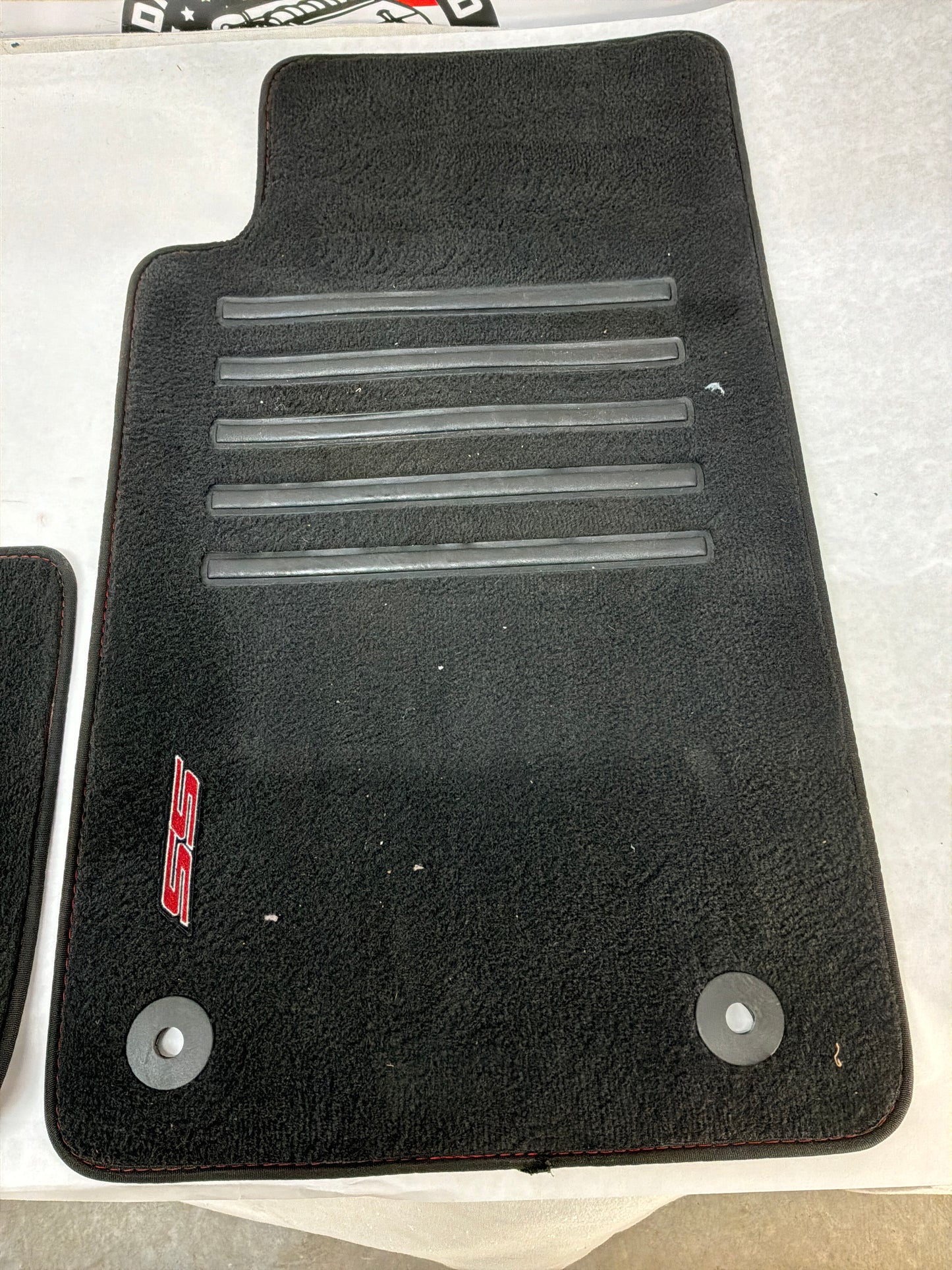 2017 Chevy SS Sedan Embroidered Front and Rear Floor Mats