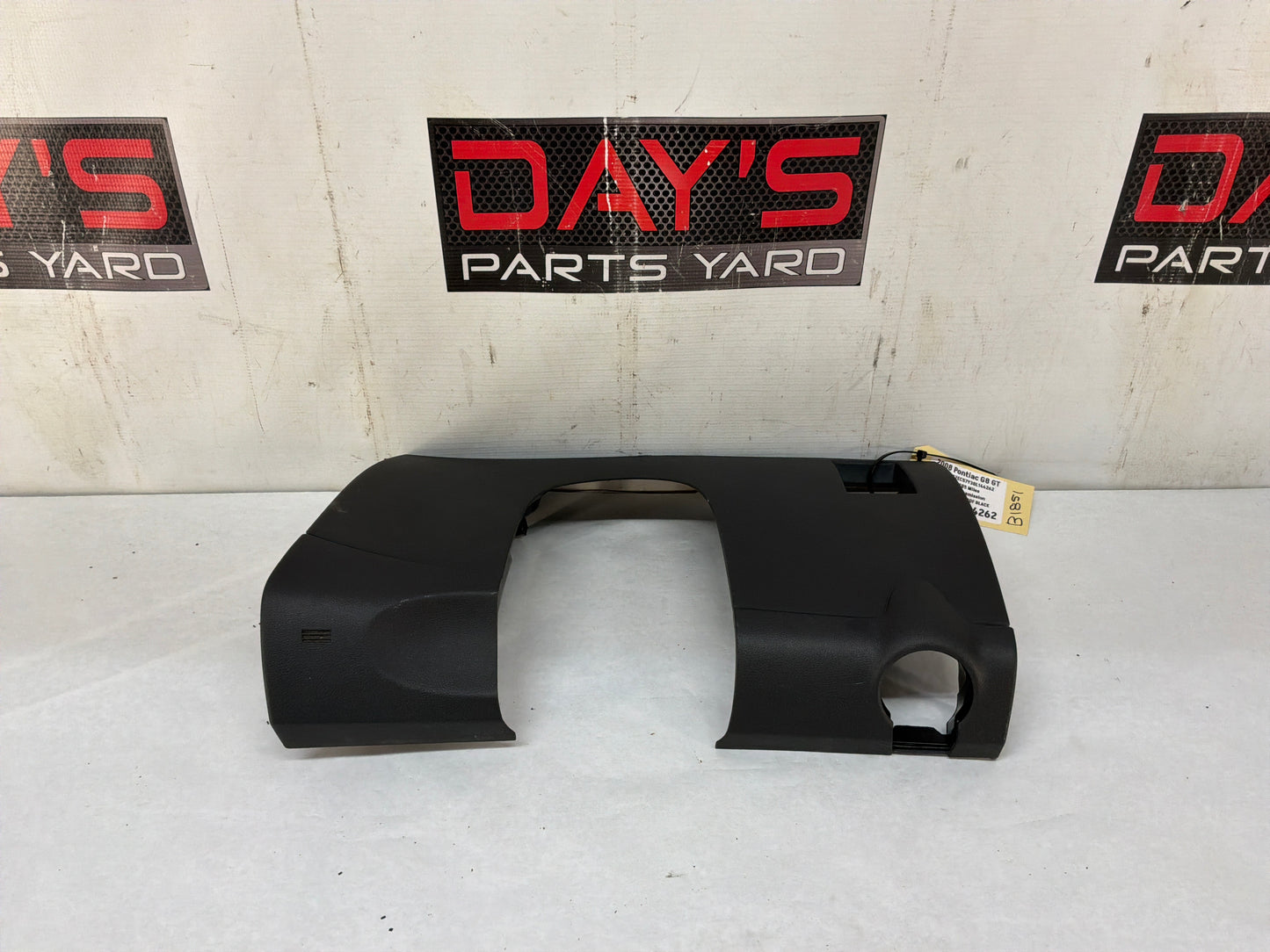 2008 Pontiac G8 GT LH Driver Knee Bolster Lower Dash Column Cover Trim Panel OEM
