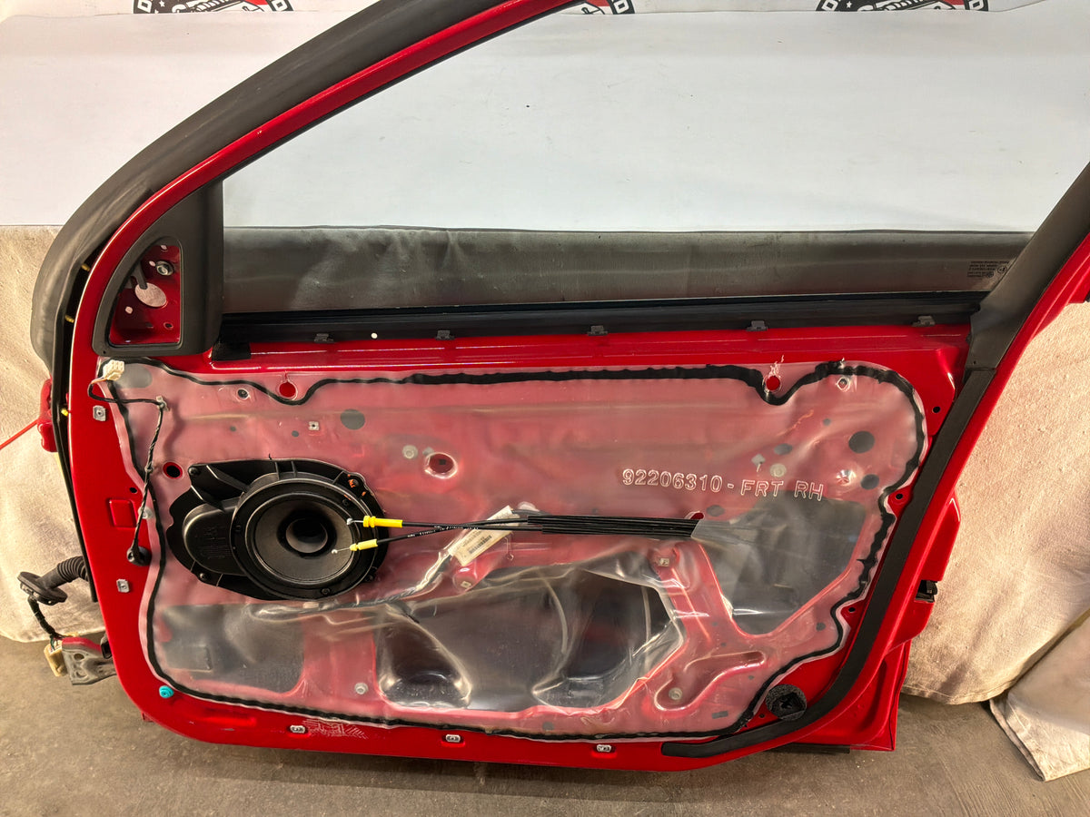 2008 Pontiac G8 GT RH Passenger Front Exterior Outside Door Red OEM