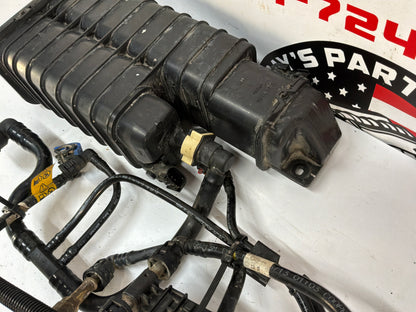 2014 Chevy Caprice PPV Fuel Tank EVAP Vapor Charcoal Canister w/ Lines & Hoses and Wire Harness OEM
