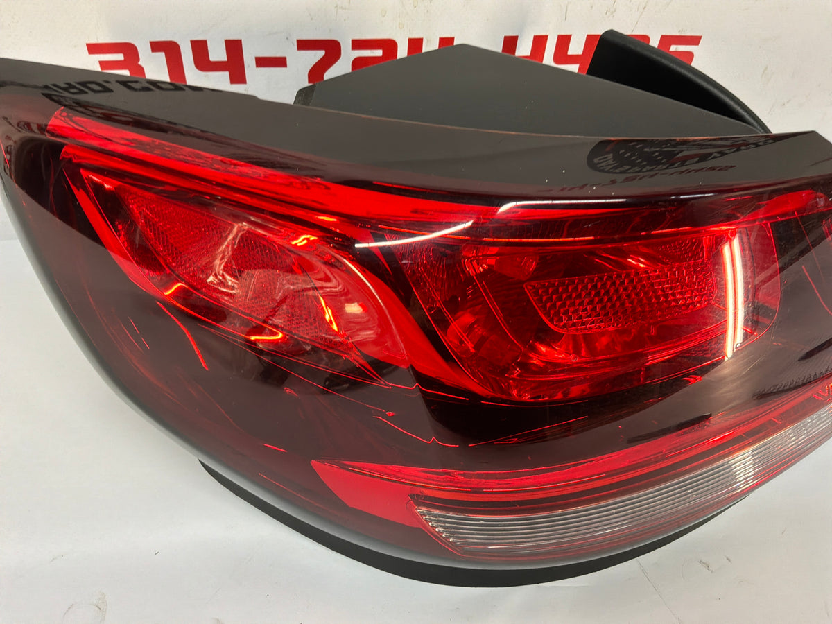 2017 Chevy SS Sedan LH Driver Outer Tail Light Taillight Stop Lamp OEM