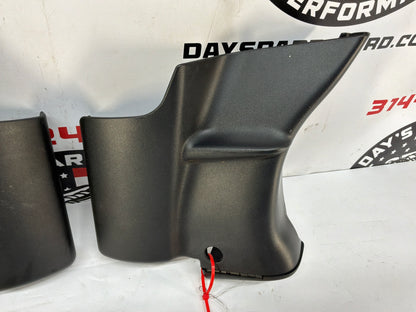 2002 Chevy C5 Corvette Convertible RH & LH B Pillar Lock Trim Panel OEM