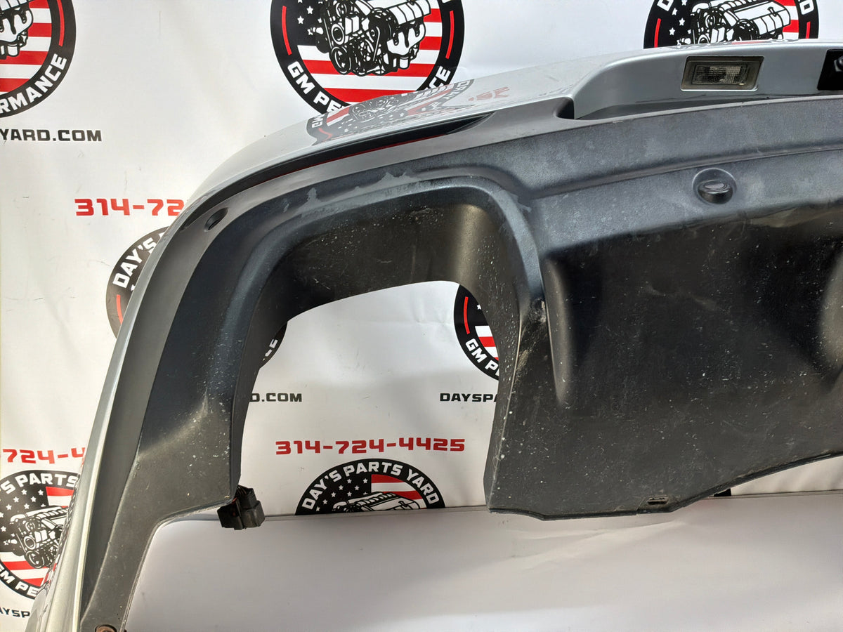 2014 Chevy SS Sedan Complete Rear Bumper Cover Panel Silver OEM