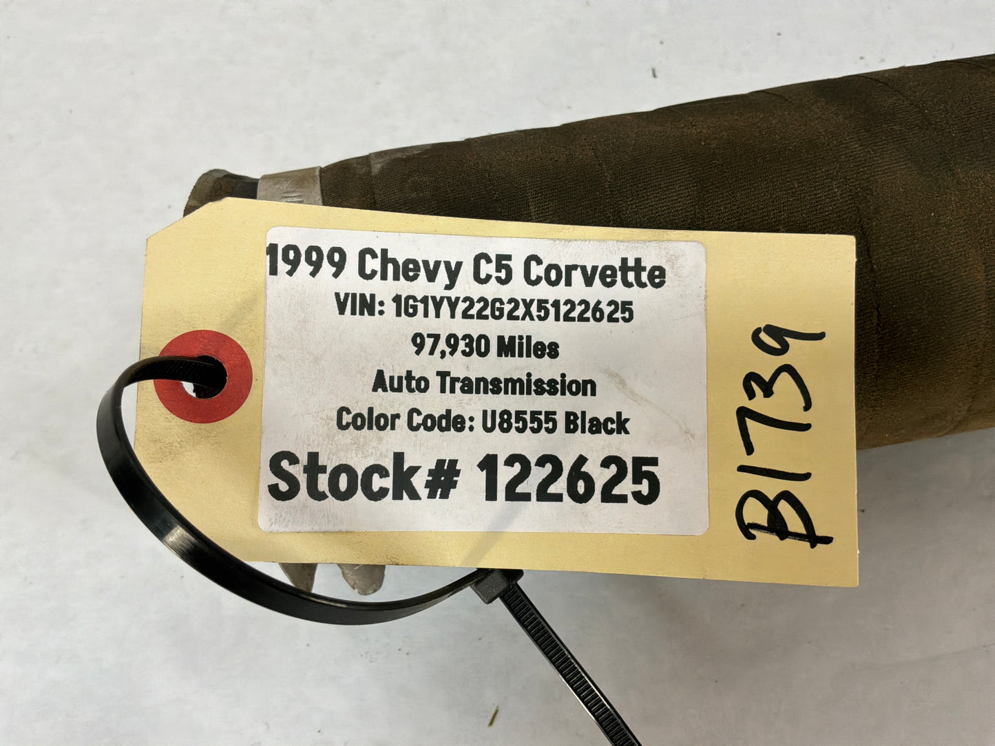 1999 Chevy C5 Corvette Fuel Tank Connector Crossover Hose Pipe Tube OEM