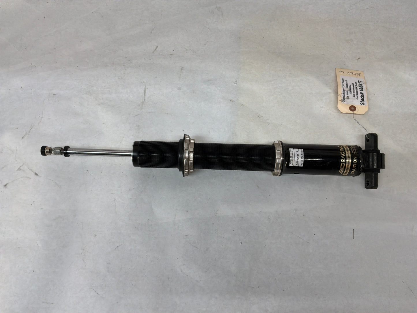 2011 Cadillac CTS-V Coupe BC Racing Front RH Passenger Coil Over w/ Spring