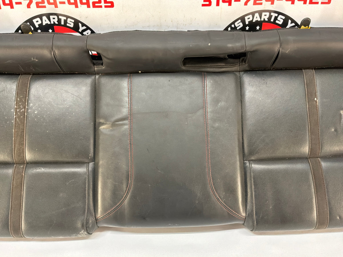 2017 Chevy SS Sedan Rear Seats Black Leather Alcantara Suede OEM
