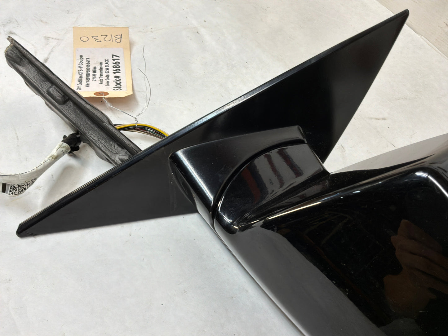 2011 Cadillac CTS-V Coupe LH Driver Exterior Out Side Door Mirror OEM