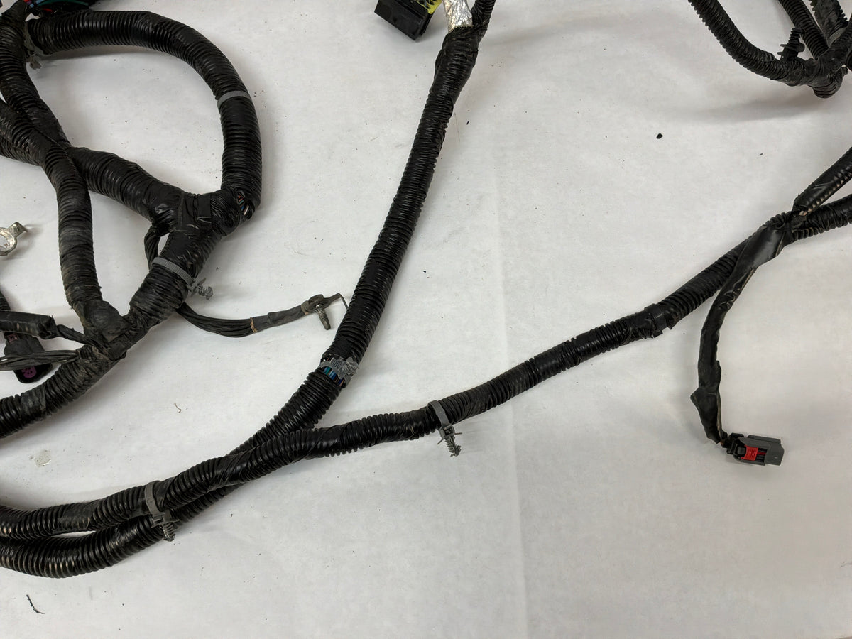 2014 Chevy Camaro SS Engine Bay Head Lamp Light Firewall Wire Wiring Harness OEM