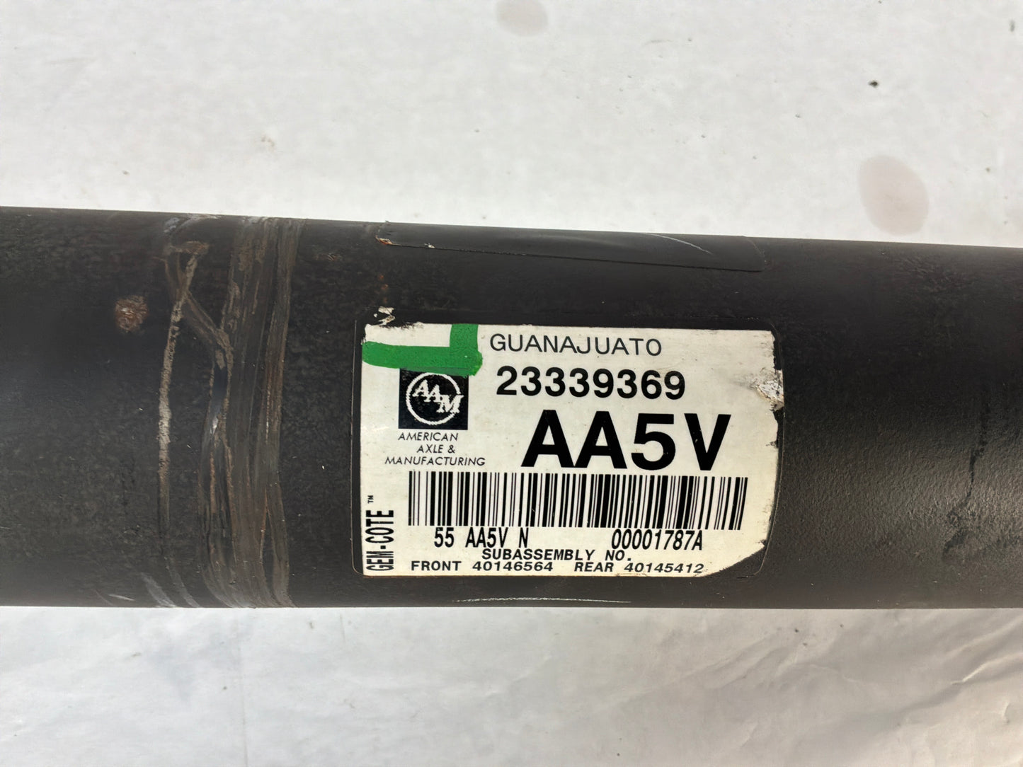 2016 Cadillac ATS-V Coupe Drive Shaft Driveshaft Assembly OEM