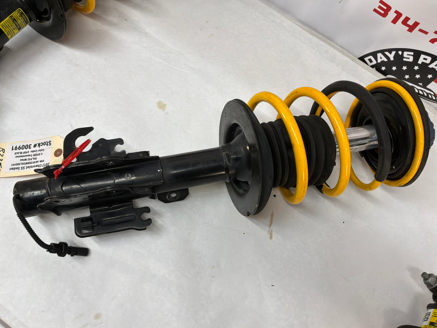 2017 Chevy SS Sedan Front & Rear Magnetic Ride Suspension Struts w/ King Coil Springs