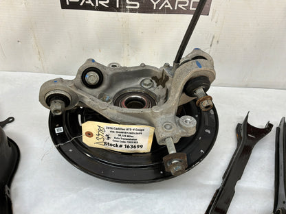2016 Cadillac ATS-V LH Driver Rear Suspension Spindle Control Trailing Arms Links Rod  Set OEM