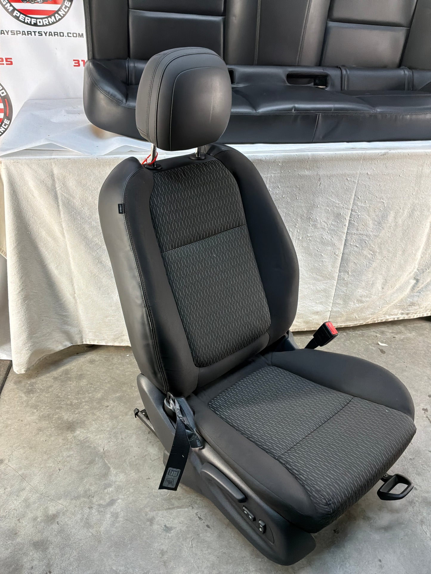 2016 Chevy Caprice PPV Seats Fronts and Rears Cloth OEM