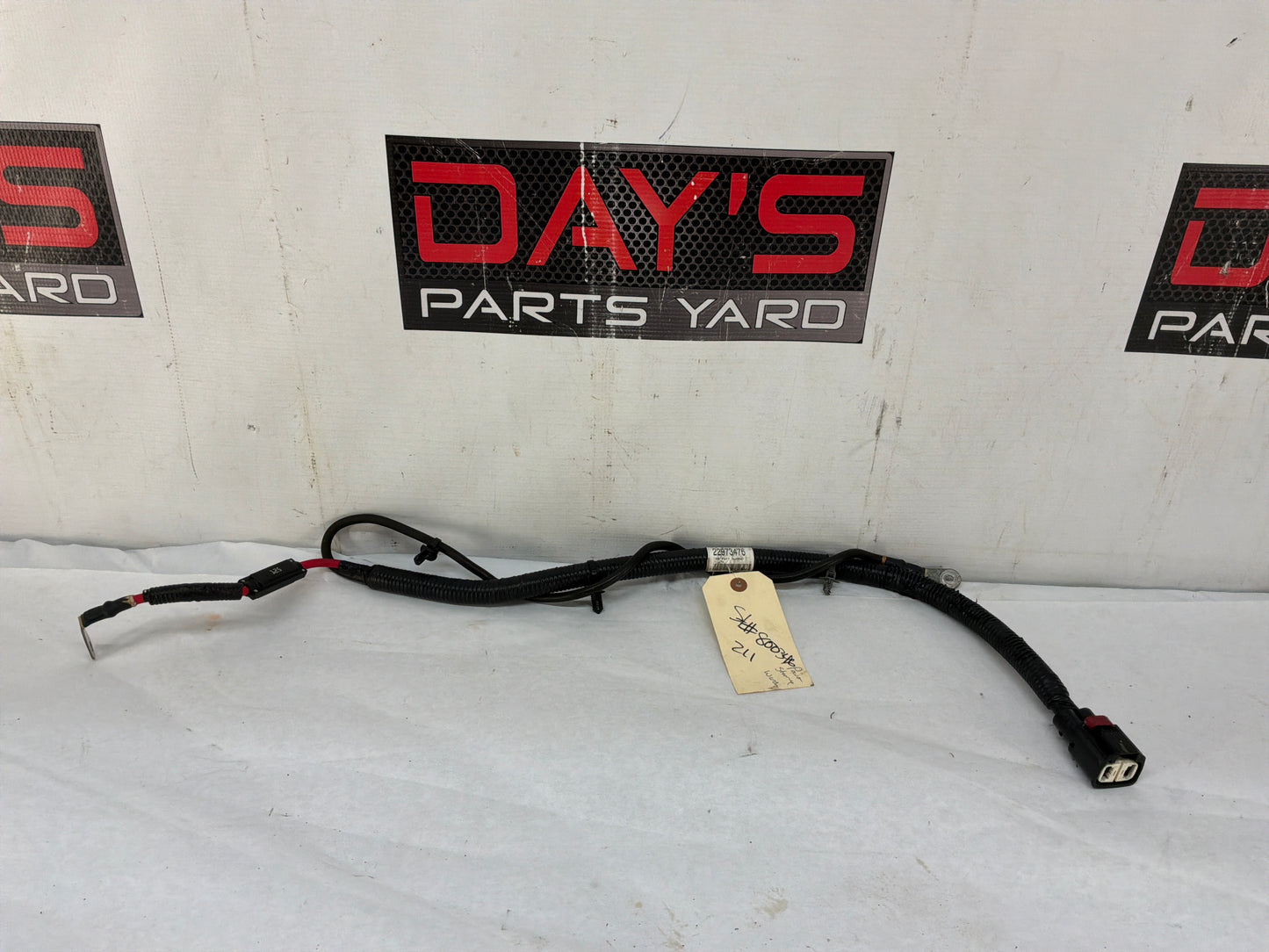 2014 Chevy Camaro ZL1 Electric Power Steering Positive Negative Battery Wire Harness OEM